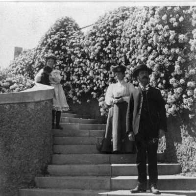 Hearst Avenue stairs opposite Scenic Avenue