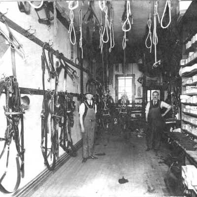 Samuel Taylor Harness Shop, interior, 2109 Allston