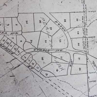 Map of the Jones Tract, Alameda County, Cal