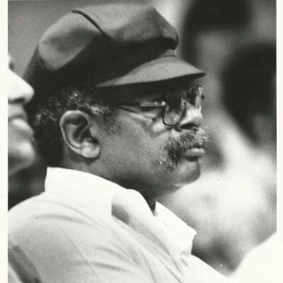 Photograph by Andre Gaston. BCA convention, 1986: 2011.060.336p