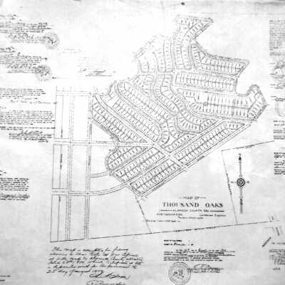 Map of Thousand Oaks
