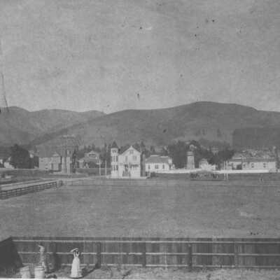 Southside view east toward hills