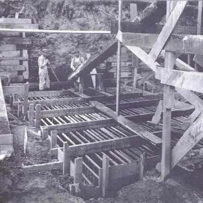 Pacific Telephone Building construction