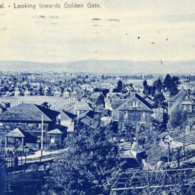 Berkeley, Cal. - Looking towards Golden Gate.