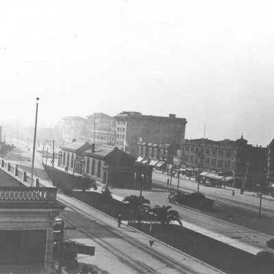 SP Depot, downtown