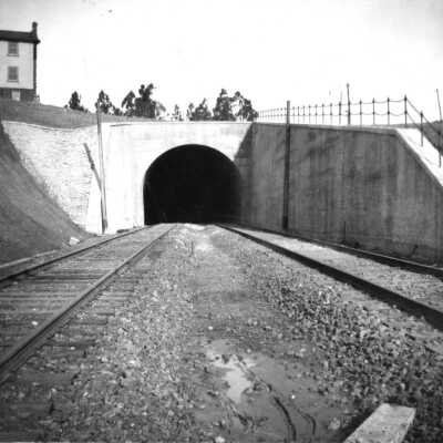 Northbrae Tunnel, north entrance