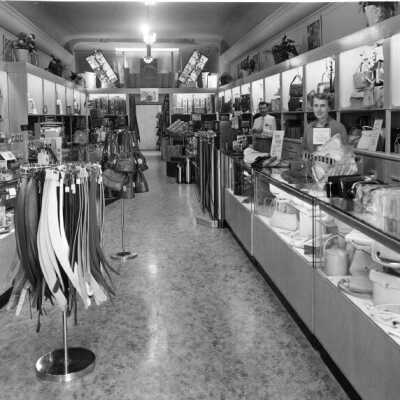 Taylor's Leather Goods interior