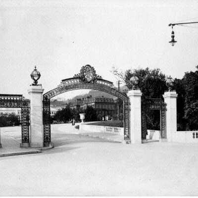 University of California Sather Gate, before Sather Tower