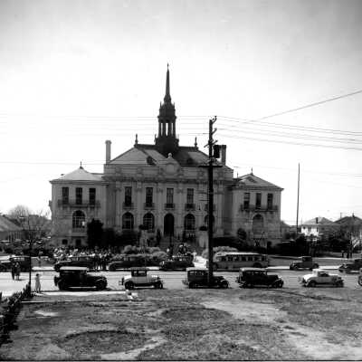 City Hall, #2, Model A in front