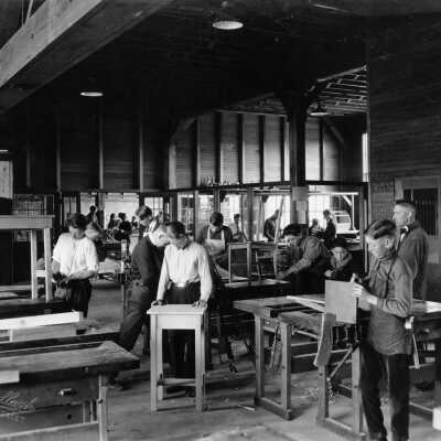 Burbank Junior High - woodshop