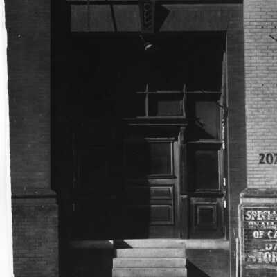 Golden Sheaf Bakery entrance