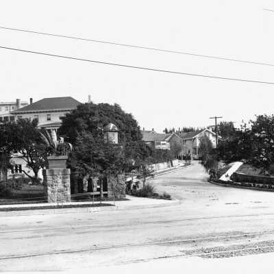 Claremont Avenue at Hillcrest