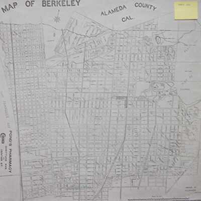 Map of Berkeley, Alameda County, Cal., 1902