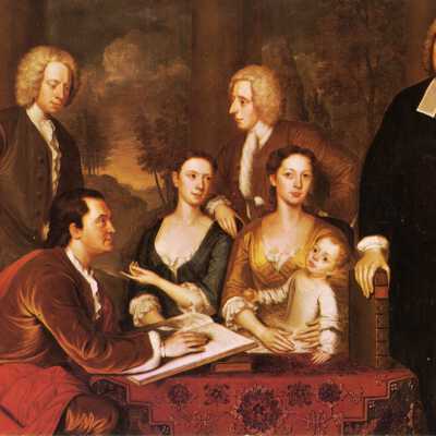 The Bermuda Group (Dean Berkeley and His Entourage) by John Smibert