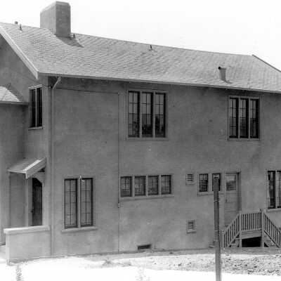Moyle residence at 1584 Hawthorne Terrace view from northeast