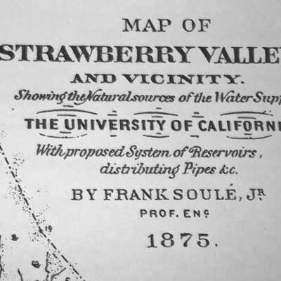 1875  Strawberry Creek, UCB