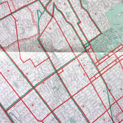 Map of Berkeley, Albany and vicinity