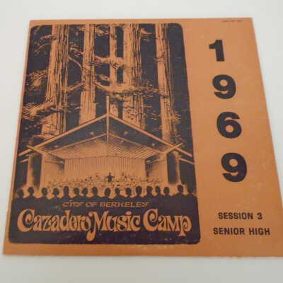 Vinyl Record, Cazadero Music Camp
