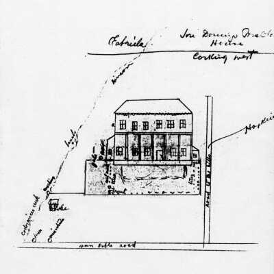 Sketch of Peralta Residence