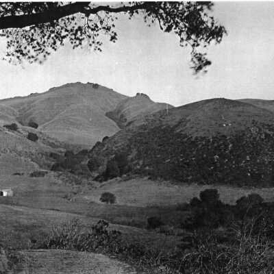 Strawberry Canyon, ranch bldgs