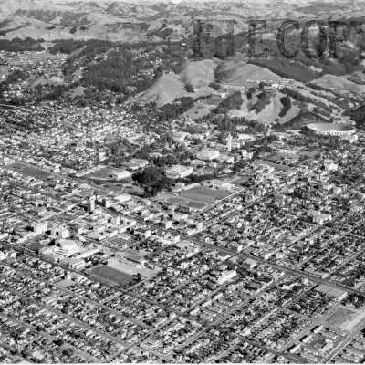 Aerial, University of California, looking northeast