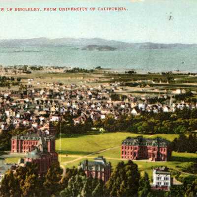 Birdseye view of Berkely from University of California