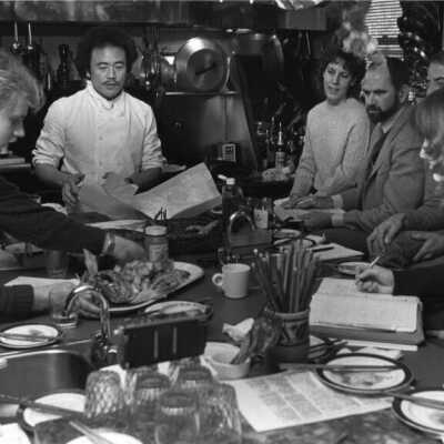 Ken Hom at cooking school 5 of 5