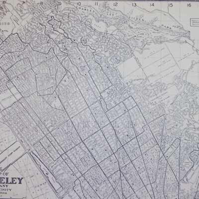 Berkeley, Albany & Vicinity, 1937