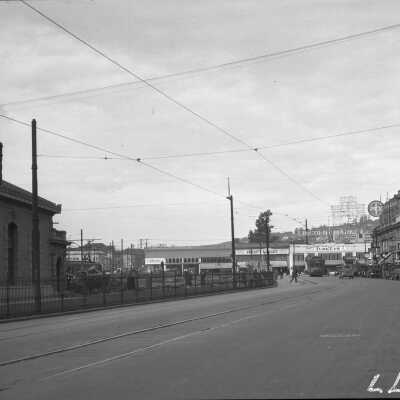 SP Depot, downtown