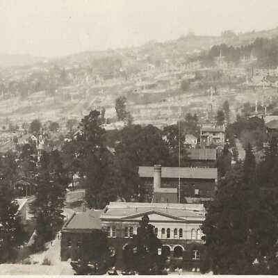 Aftermath of Berkeley fire of 1923