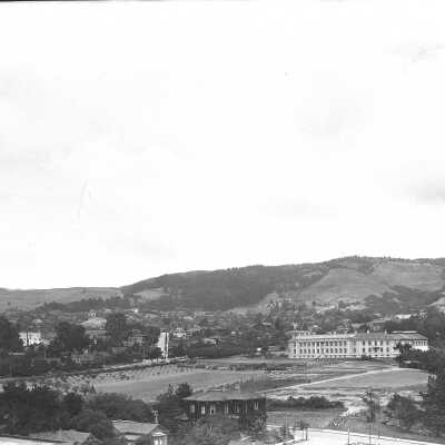 View, University of California, Hilgard Hall, Cragmont area