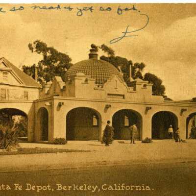 Santa Fe Depot, Berkeley, California.