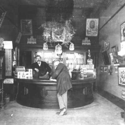 George Lowe Cigar Store, interior