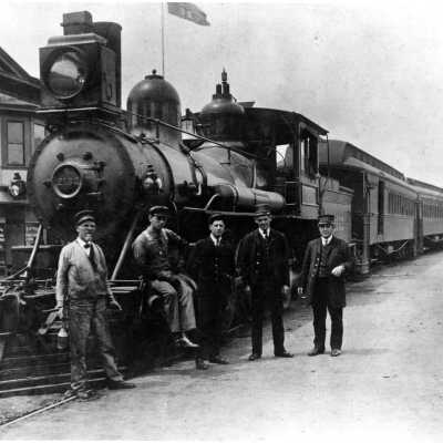 SP Steam Engine 2132, Berrryman Station