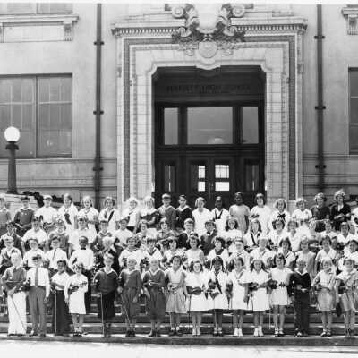 Violin students, Berkeley High School