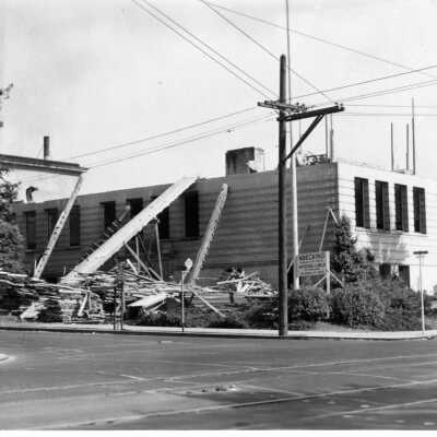 Berkeley High, Grove St Bldg Demolition