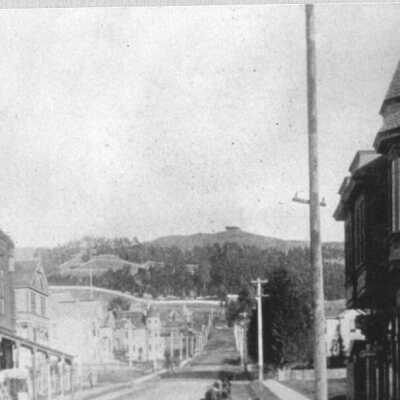 Vine Street, east from Shattuck