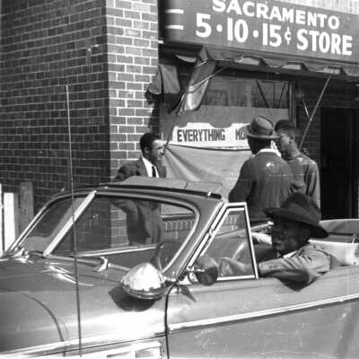 Sacramento Street scene, 1939