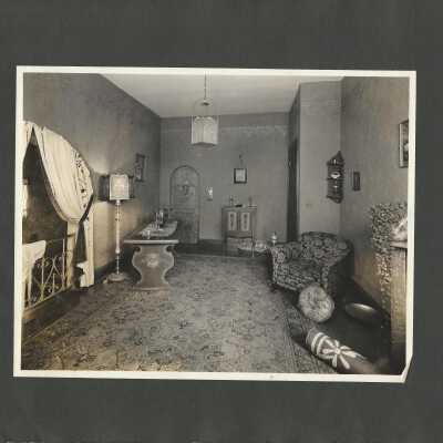 37: Unidentified interiors, apparently after remodeling. 
