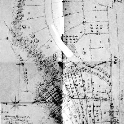Map of the Batchelder Tract, Berkeley, subdivided, Aug. 1889, M.G.King, C.S.