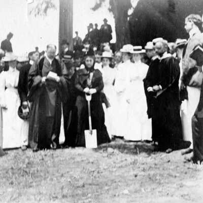 University of California Mining Building, ground breaking