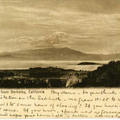 Mt. Tamalpais, from Berkeley, California