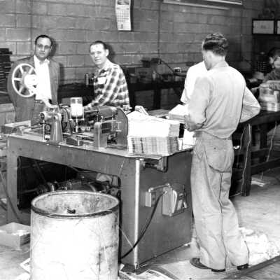 Berkeley Daily Gazette Distribution Room