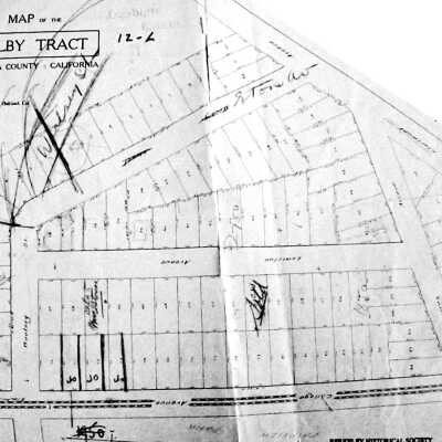 Map of the Colby Tract, Alameda County, Calif.