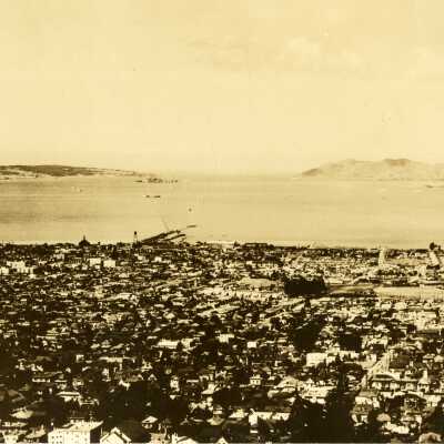 Untitled: view from Berkeley hills to San Francisco Bay