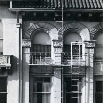 The Barker Block [windows and ladders]