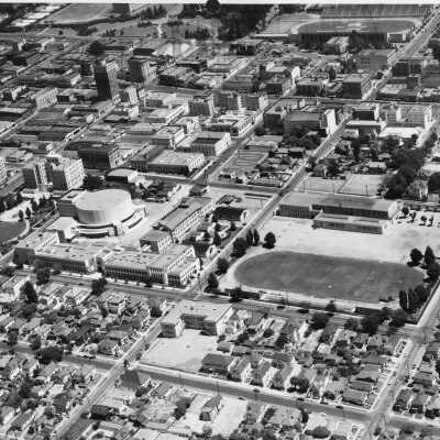 Aerial Berkeley High School