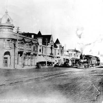 Shattuck & Kittredge, steam train