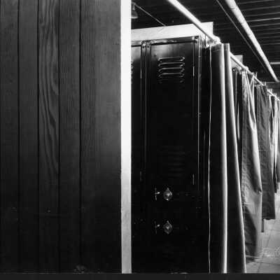 Berkeley High School - Girls' gym.