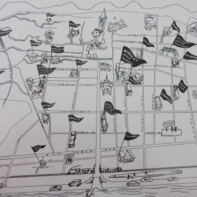 School locations in Berkeley, 1960